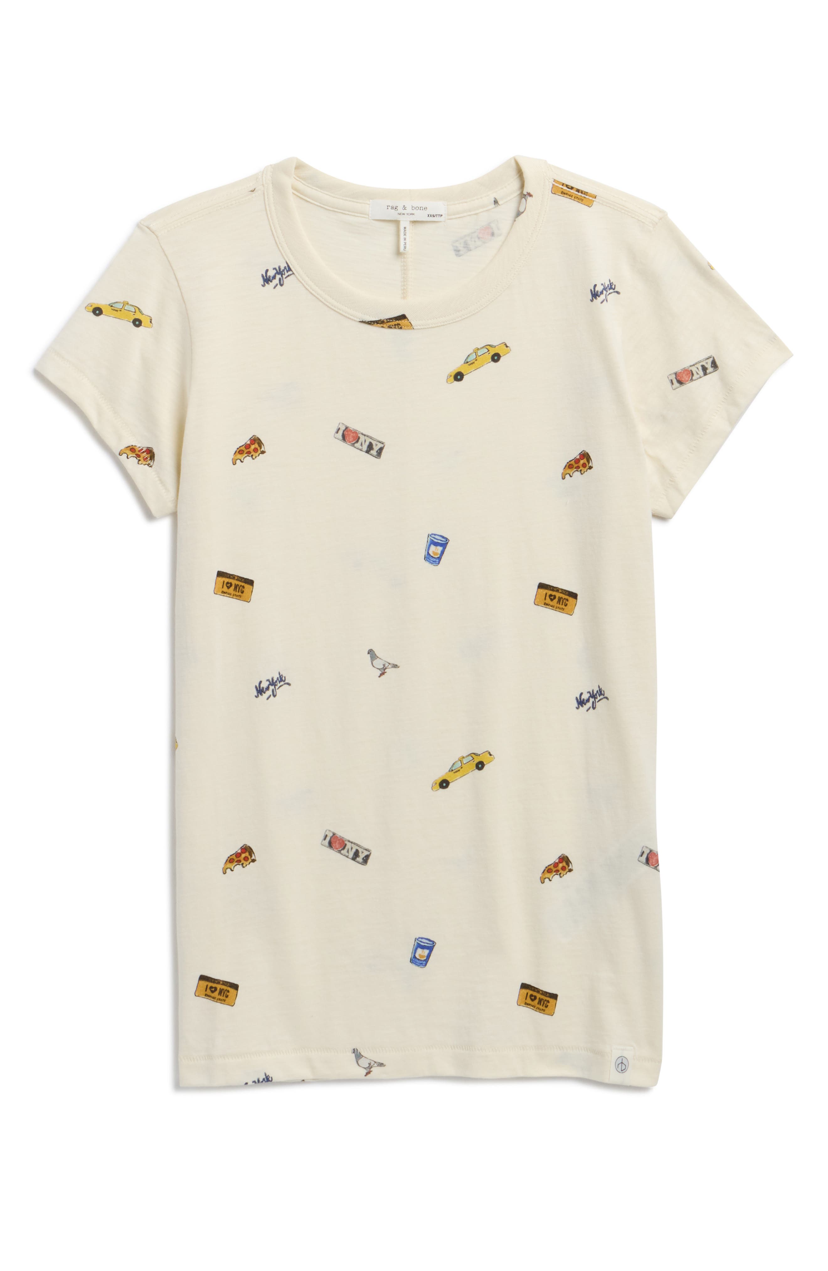 rag & bone All Over NYC Patch T-Shirt