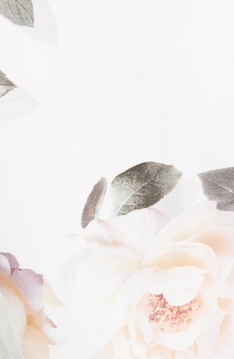 Ted Baker London Chesnot Bouquet Print Fitted T-Shirt, Alternate, color,