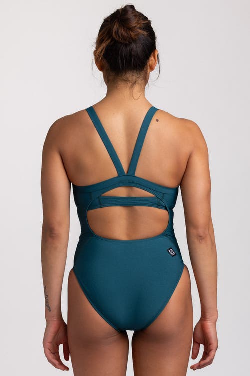 Jolyn Athletic One Piece Swimsuit In Blue