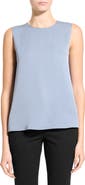 Theory Sleeveless Silk Blouse
