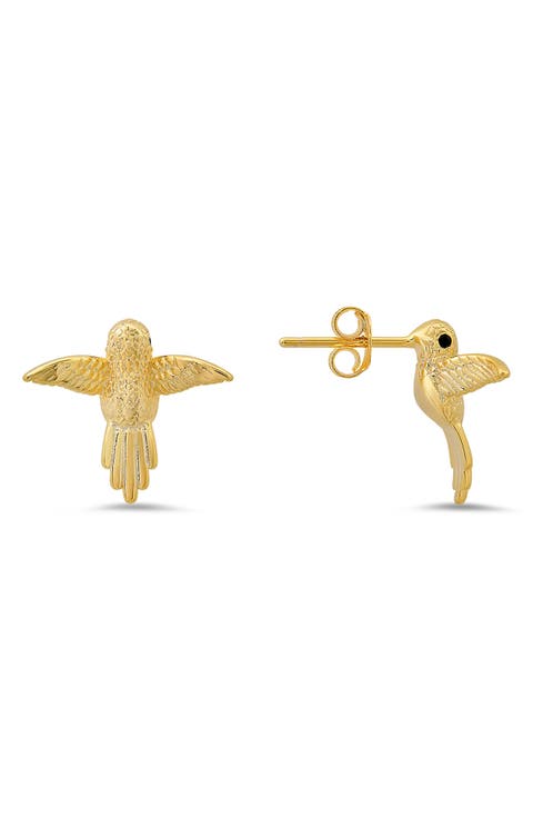 Hummingbird Stud Earrings