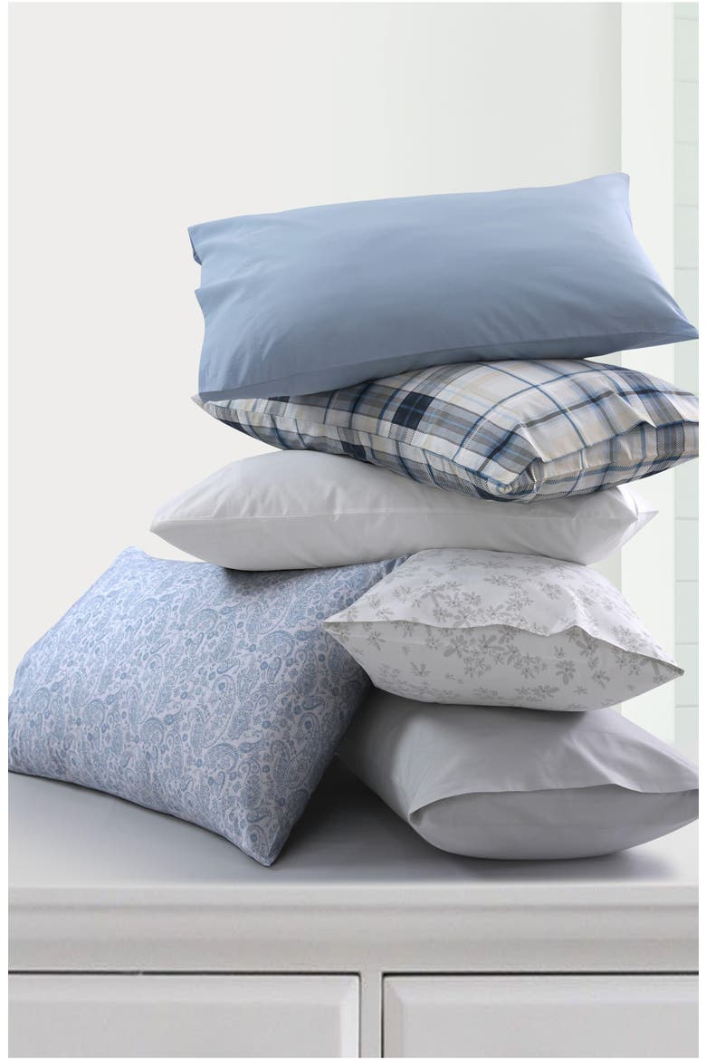 300 Thread Count Cotton Percale Sheet Set, Alternate, color, GREY