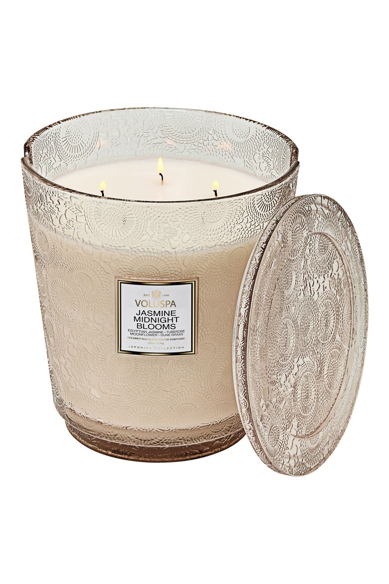 Jasmine Midnight Blooms 5-Wick Hearth Candle, Alternate, color, JASMINE MIDNIGHT BLOOMS