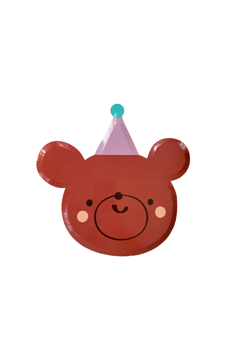 Daydream Society Little Celebrations Monkey Large Plates, Main, color, Assorted Pre-Pack