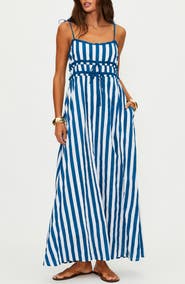 Beach Riot Levie Stripe Maxi Dress