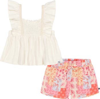 Kids' Smocked Tank & Shorts Set