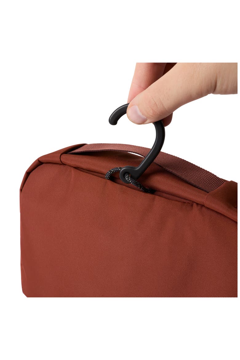 Hanging Water Resistant Toiletry Kit, Alternate, color, CLAY