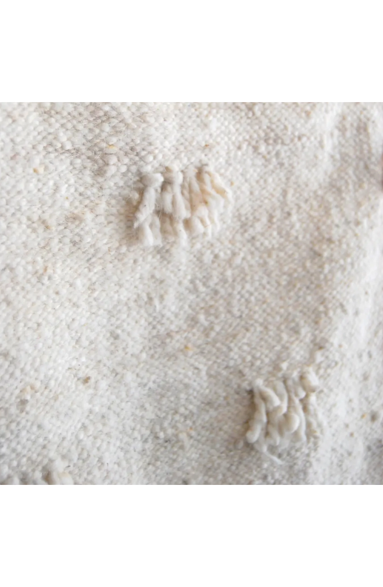 Jitana Momo Fringe Blanket, Alternate, color, White