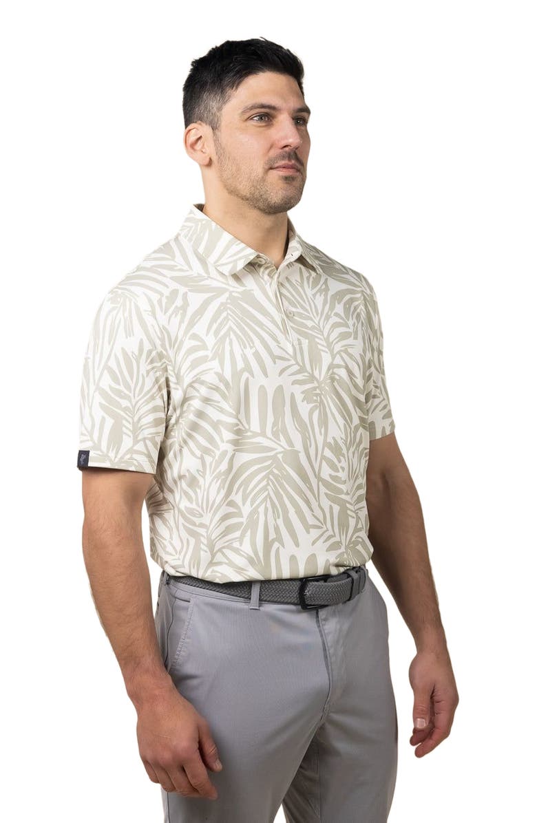 ASHWORTH GOLF Fronds Polo, Alternate, color, Moss