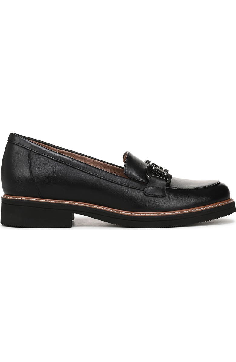 Naturalizer Theo Loafer, Alternate, color, Black Leather