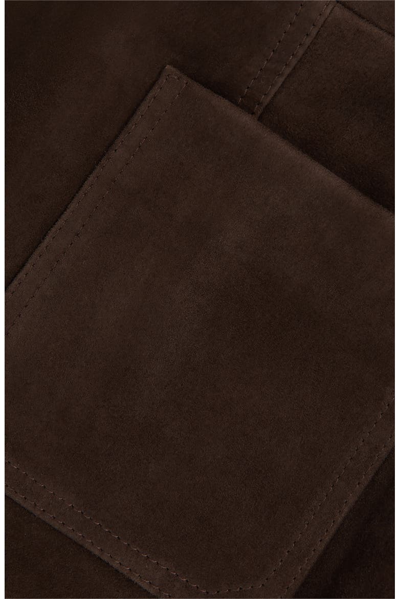 Vida Suede Miniskirt, Alternate, color, CHOCOLATE BROWN