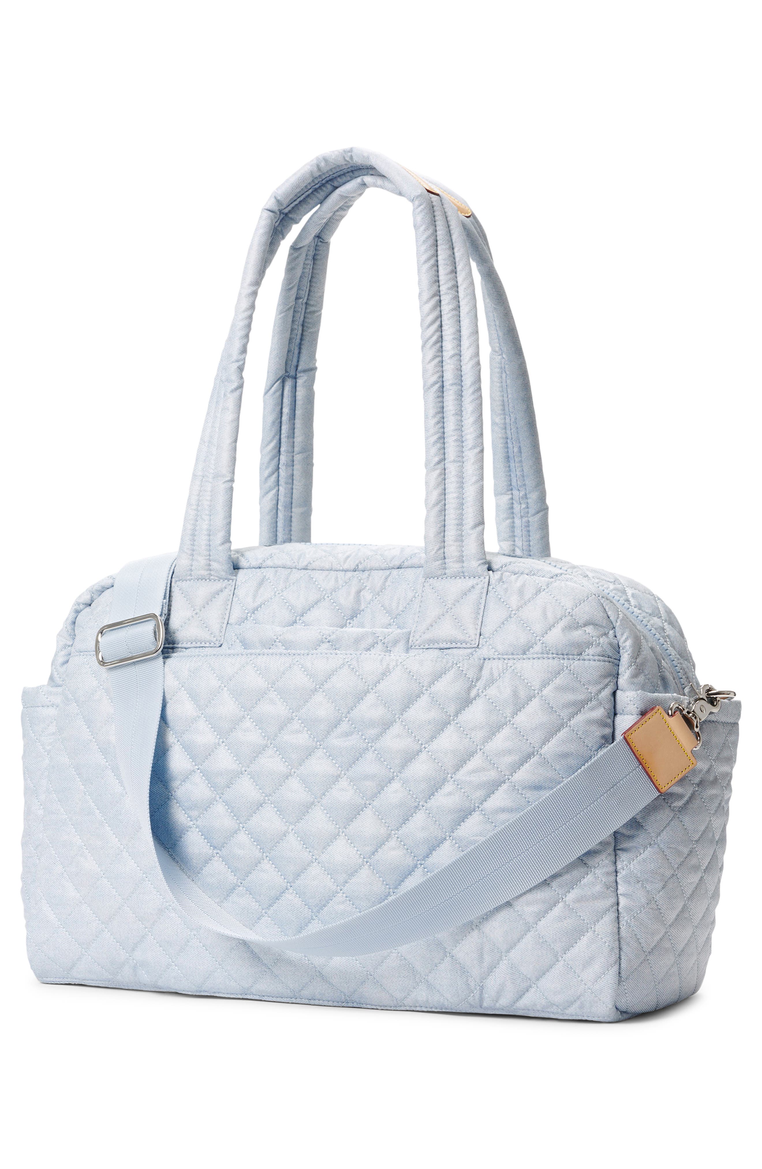 MZ Wallace Nik Quilted Duffle Bag, Alternate, color, 