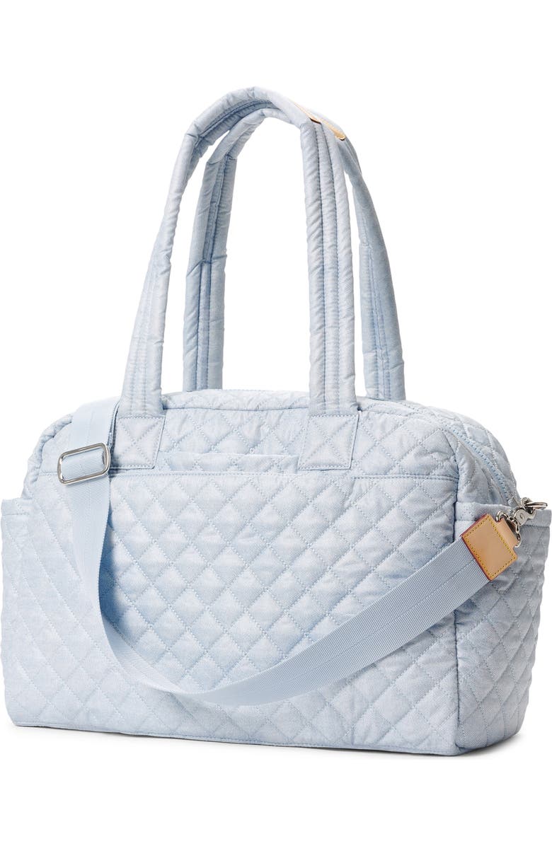 MZ Wallace Nik Quilted Duffle Bag, Alternate, color,