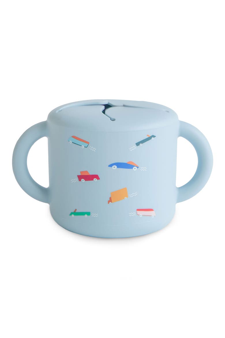 Silicone Snack Cup, Main, color, RETRO CARS