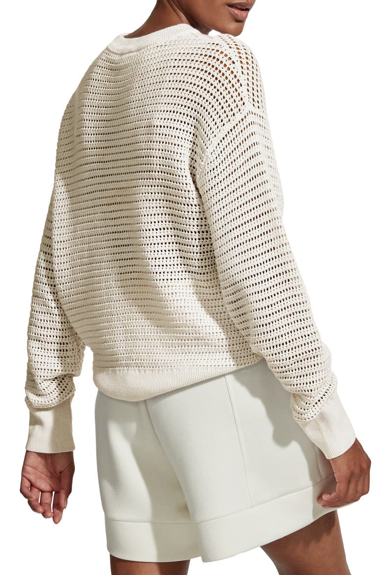 Kershaw Crewneck Sweater, Alternate, color, EGRET