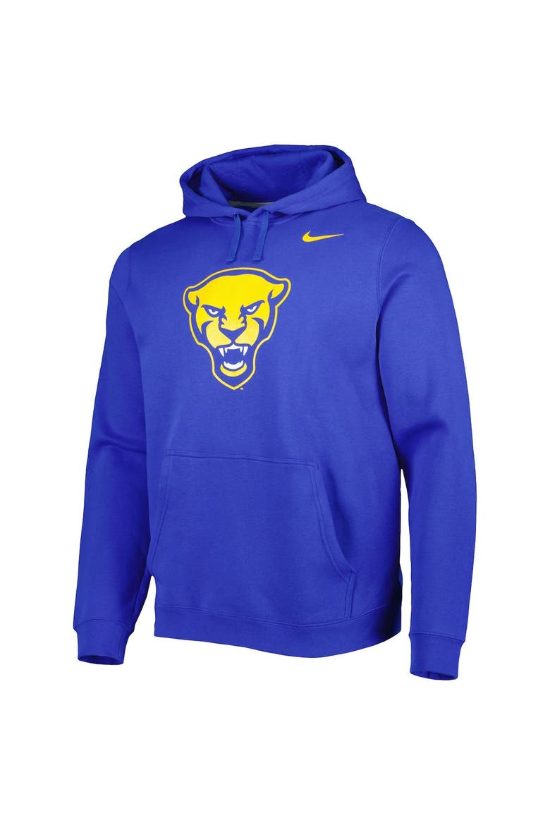 Men's Nike Royal Pitt Panthers Logo Club Pullover Hoodie, Alternate, color, Royal