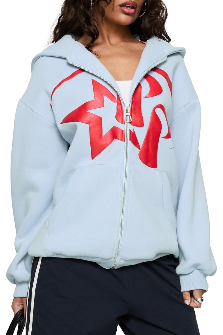 Starblazer Graphic Full Zip Hoodie, Main, color, MULTI