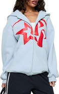 Princess Polly Starblazer Graphic Full Zip Hoodie