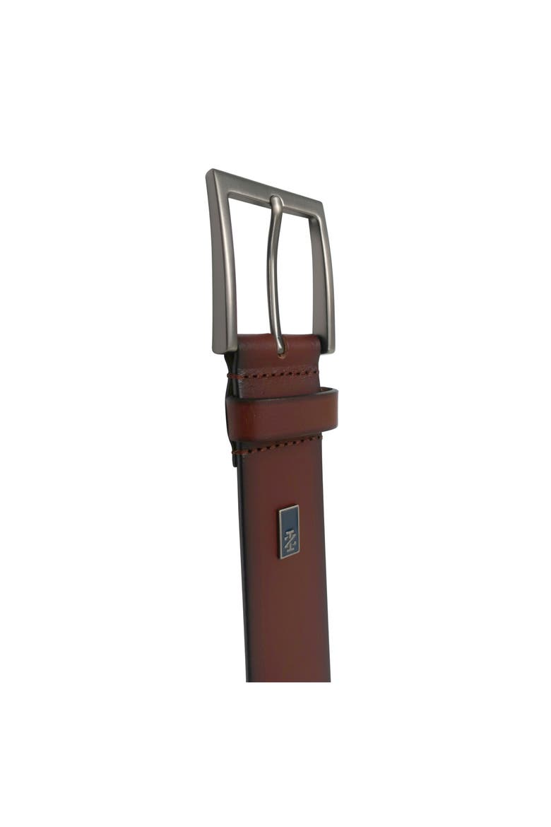 Mens Leather Jean Belt, Alternate, color, Cognac