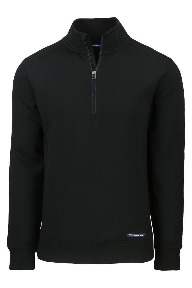 Roam Quarter Zip Pullover, Alternate, color, BLACK