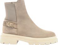Santoni Women's suede ankle boot
