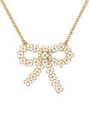 Ted Baker Bonnell Bouquet Bow Pendant Necklace
