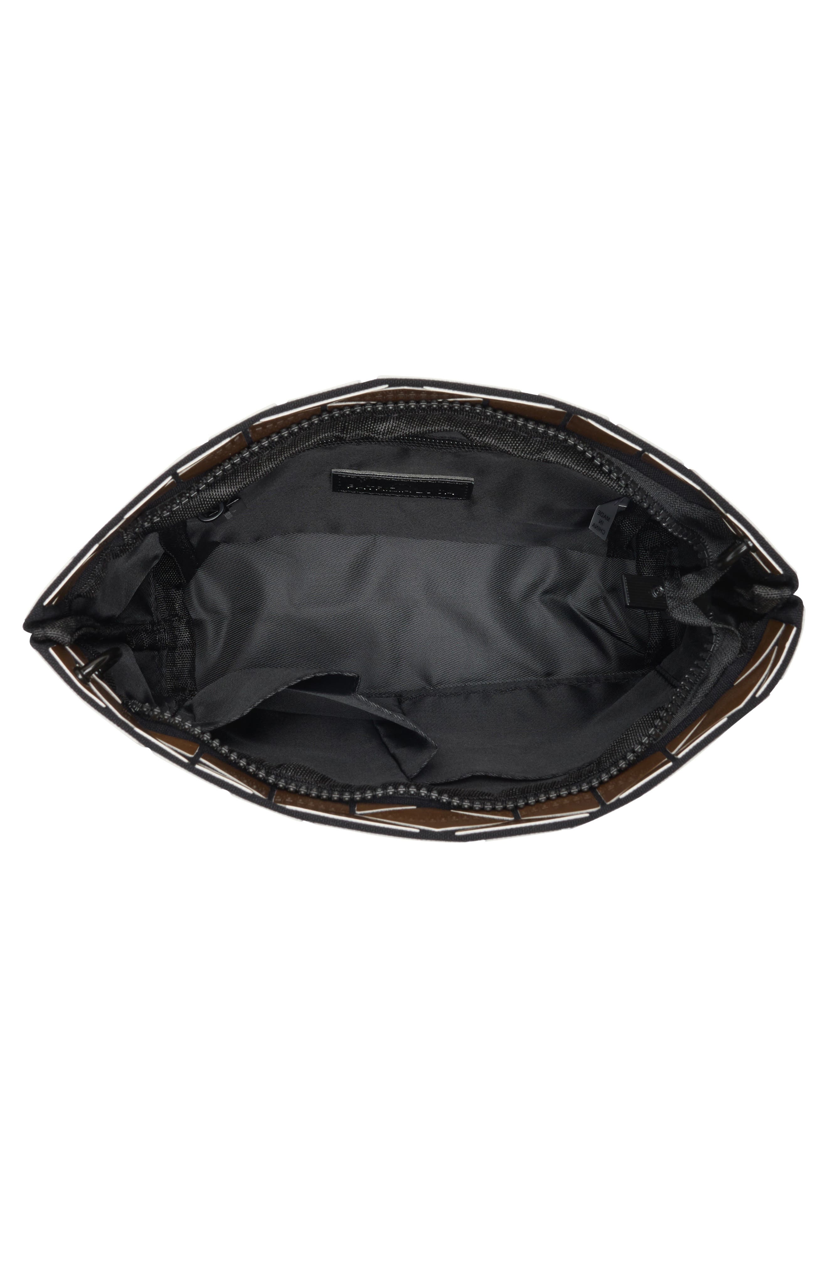 Diagnoal Geo Clutch, Alternate, color, BLACK/ GOLD