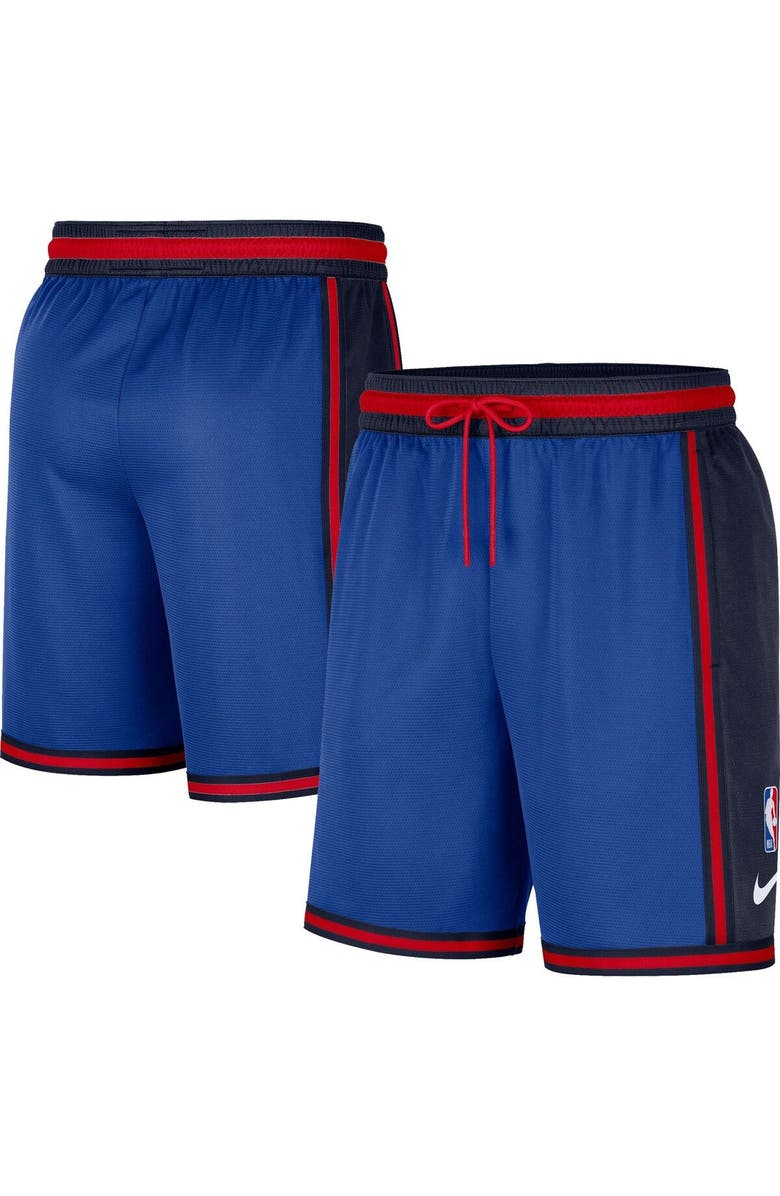 Nike Men's Nike Royal Philadelphia 76ers Pre-Game Performance Shorts, Main, color, Royal