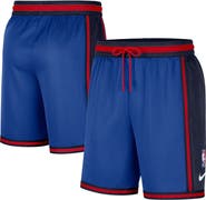 Nike Men's Nike Royal Philadelphia 76ers Pre-Game Performance Shorts