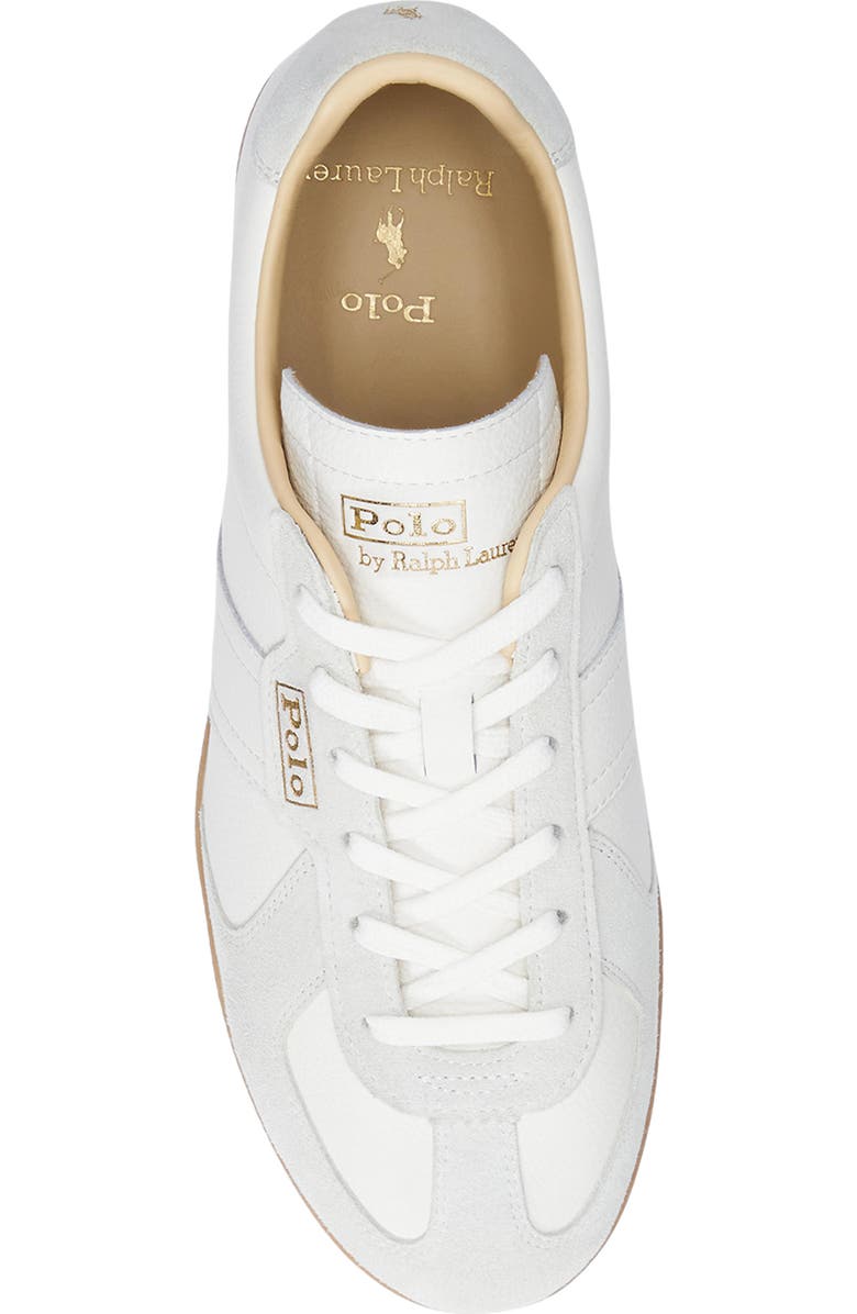 Polo Ralph Lauren Field Court 100 Sneaker, Alternate, color, Deck Wash White/ Bianco