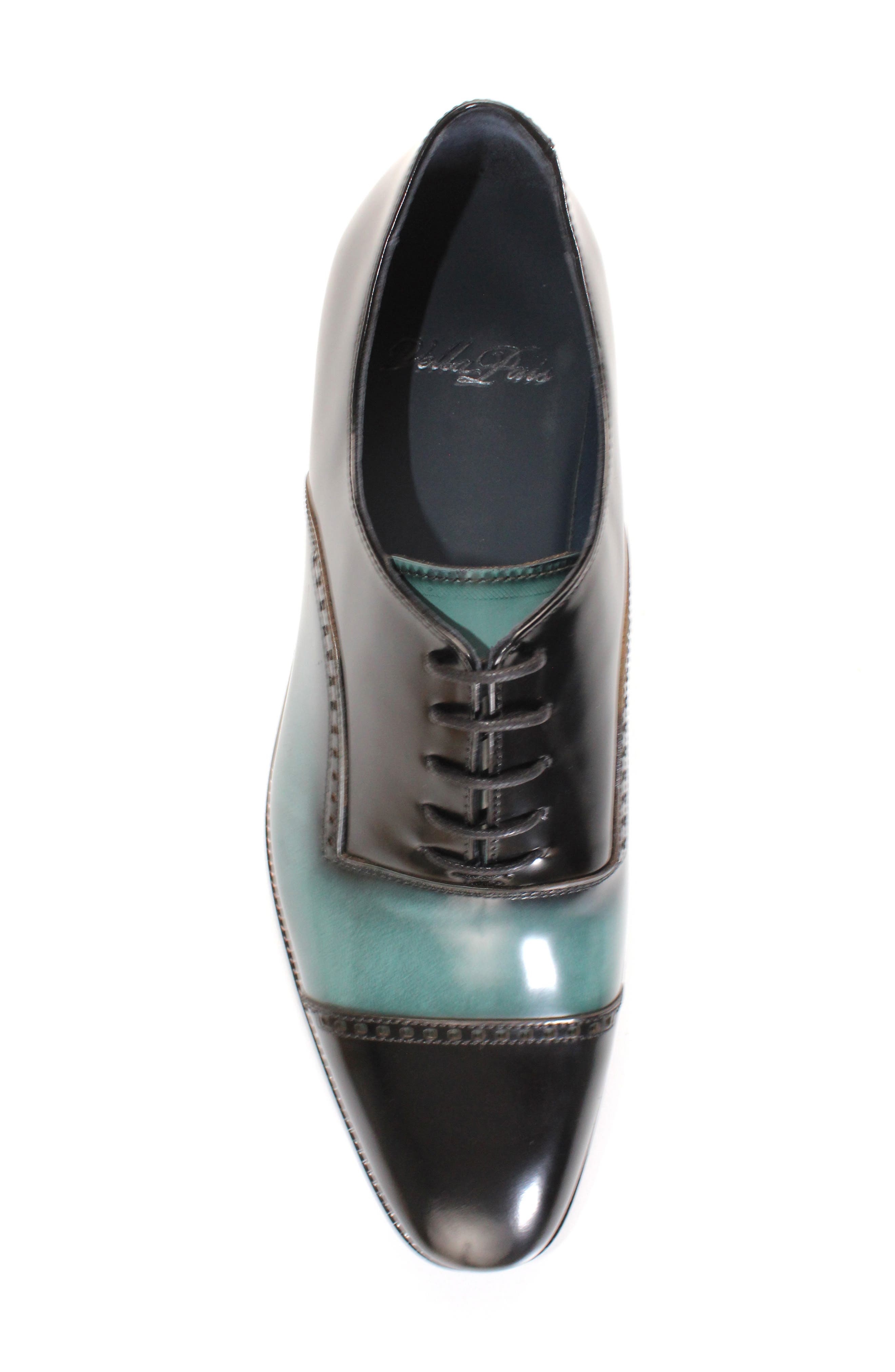 VELLAPAIS Morris Colorblocked Cap Toe Oxford, Alternate, color, 