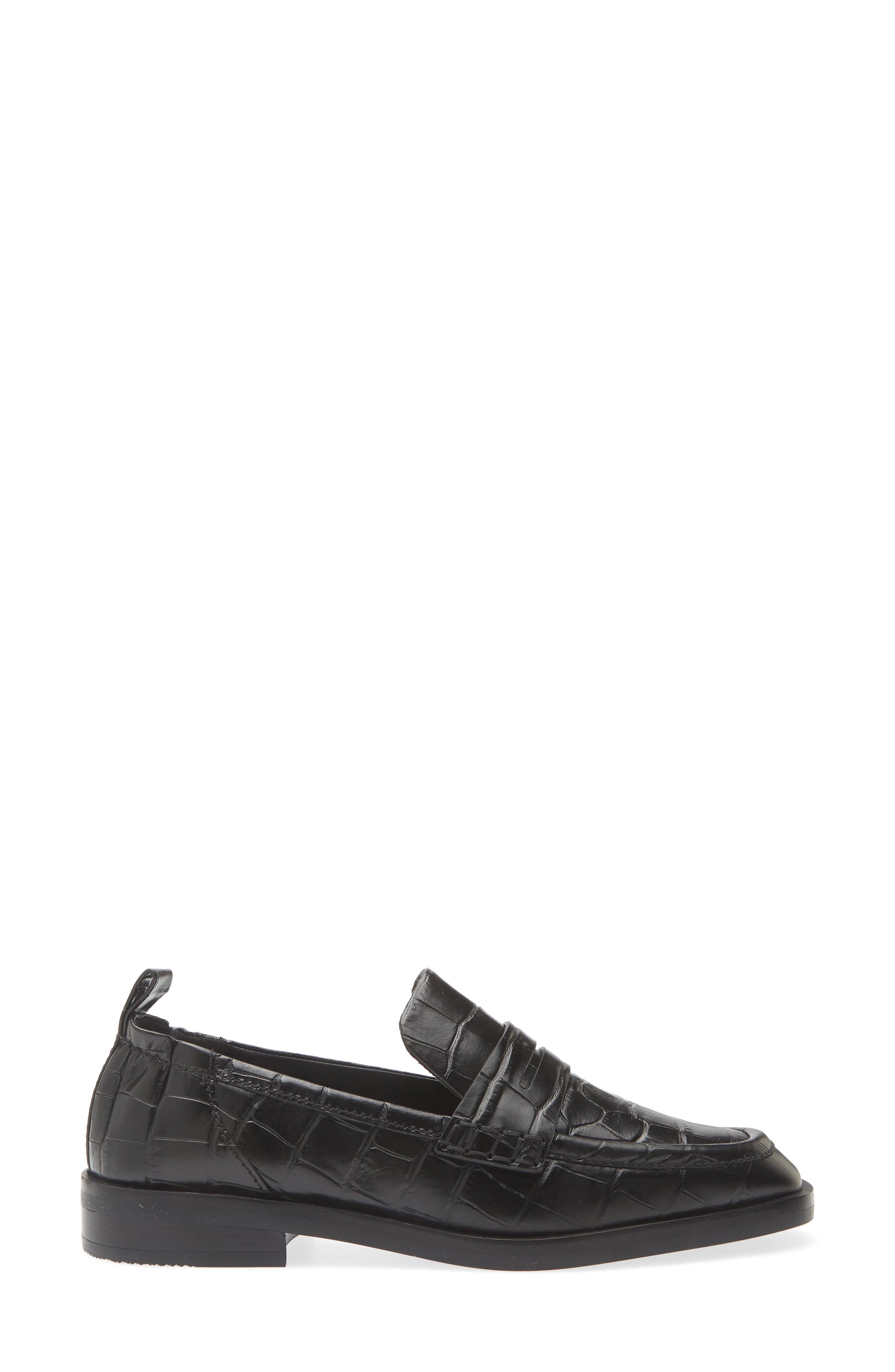 3.1 Phillip Lim Alexa Penny Loafer, Alternate, color, Black