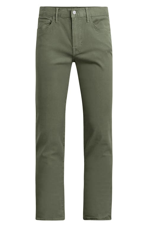 Joe's The Brixton Twill Chinos In Green