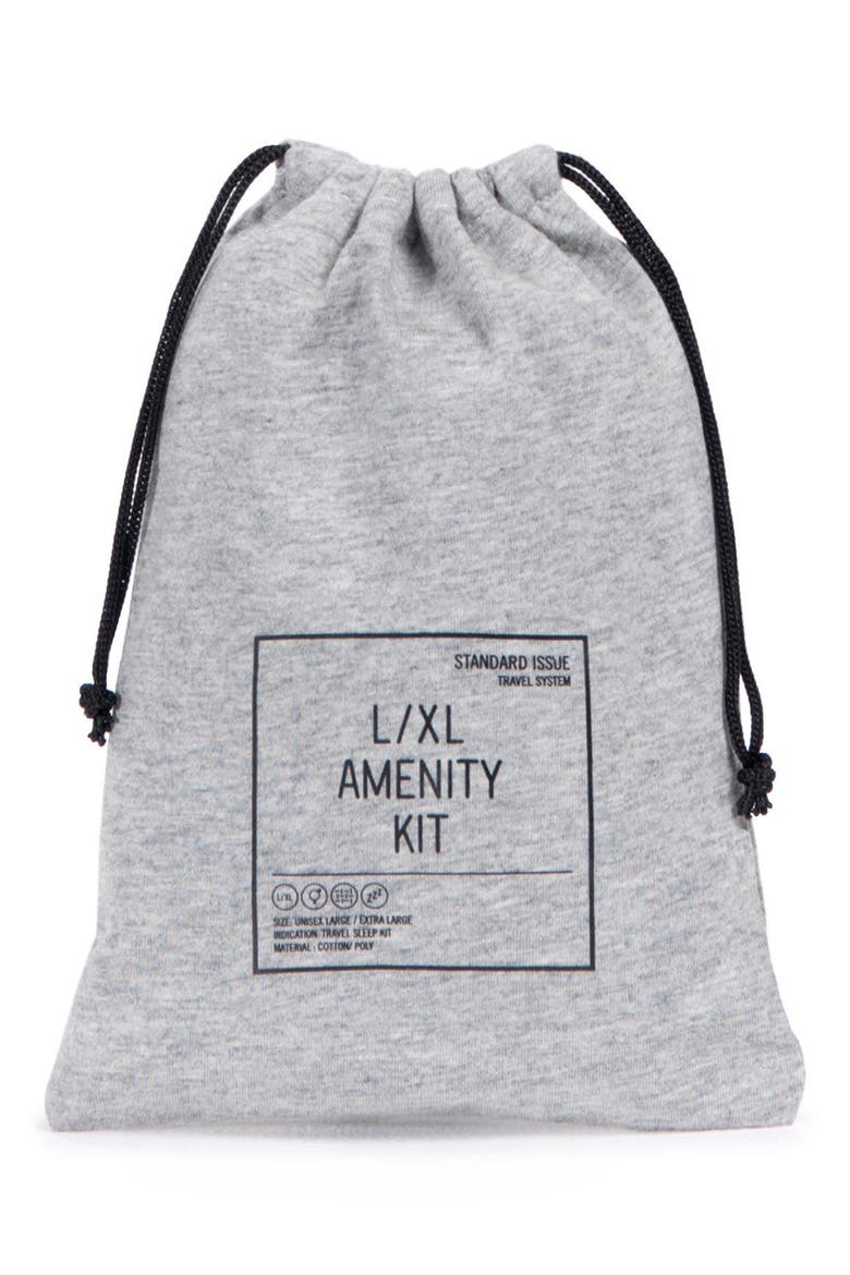 Amenity Kit, Alternate, color, HEATHERED GREY