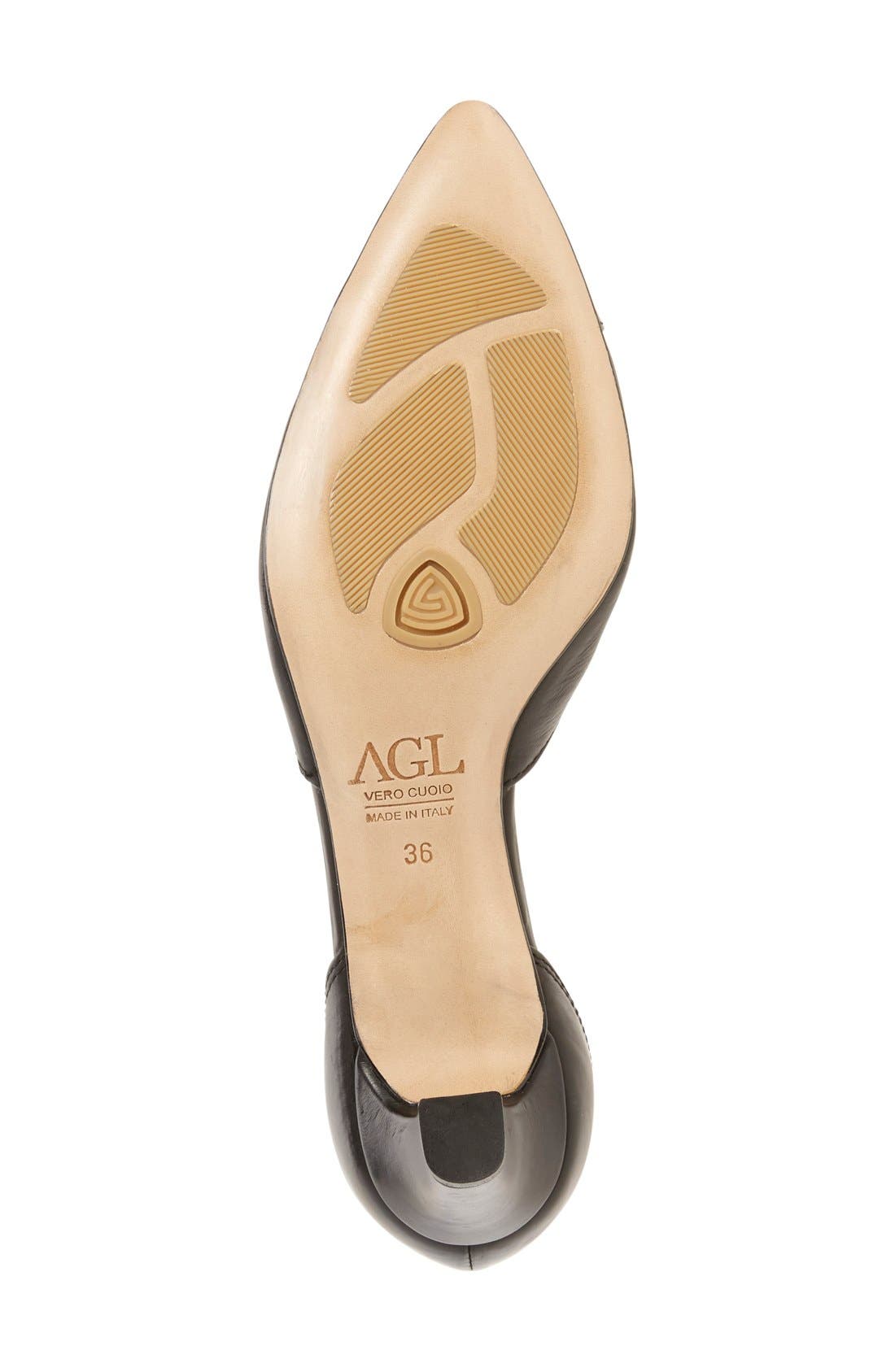 AGL 'Claire' Ankle-Strap Pump, Alternate, color, 