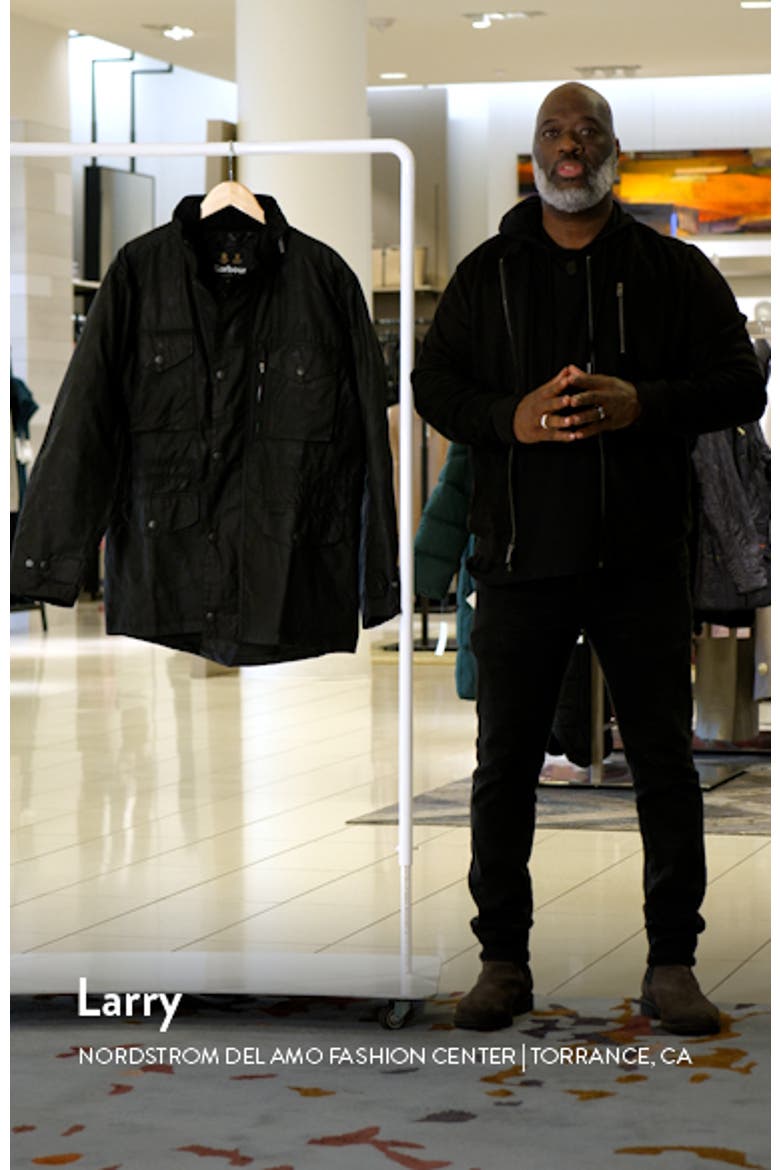 Sapper Regular Fit Weatherproof Waxed Cotton Jacket video