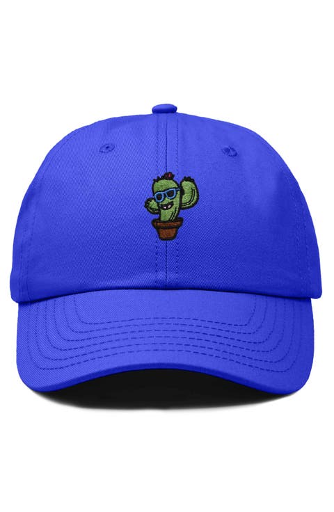 Cactus Embroidered Casual Cap