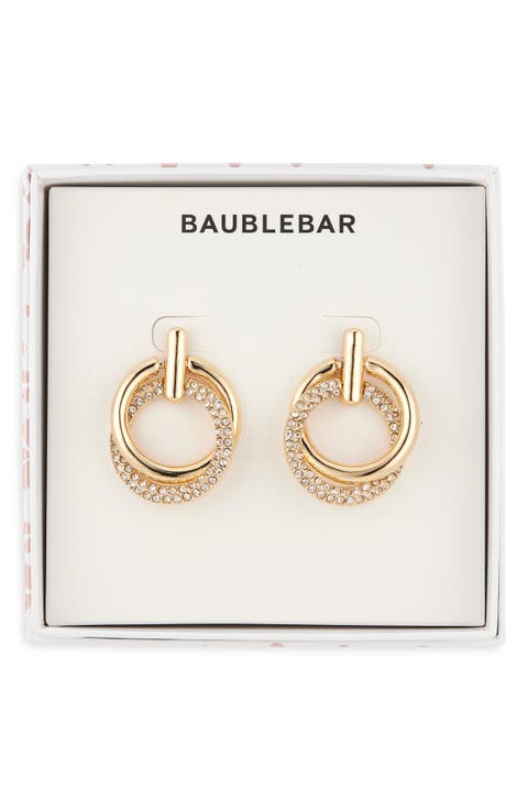 Looping You In Frontal Hoop Earrings
