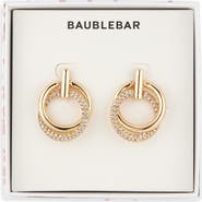 BaubleBar Looping You In Frontal Hoop Earrings