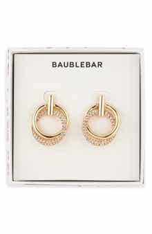 BaubleBar Looping You In Frontal Hoop Earrings