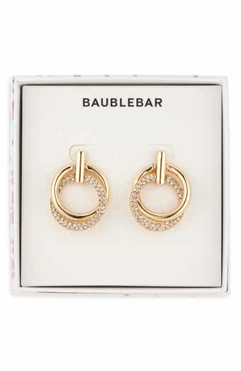 BaubleBar Looping You In Frontal Hoop Earrings