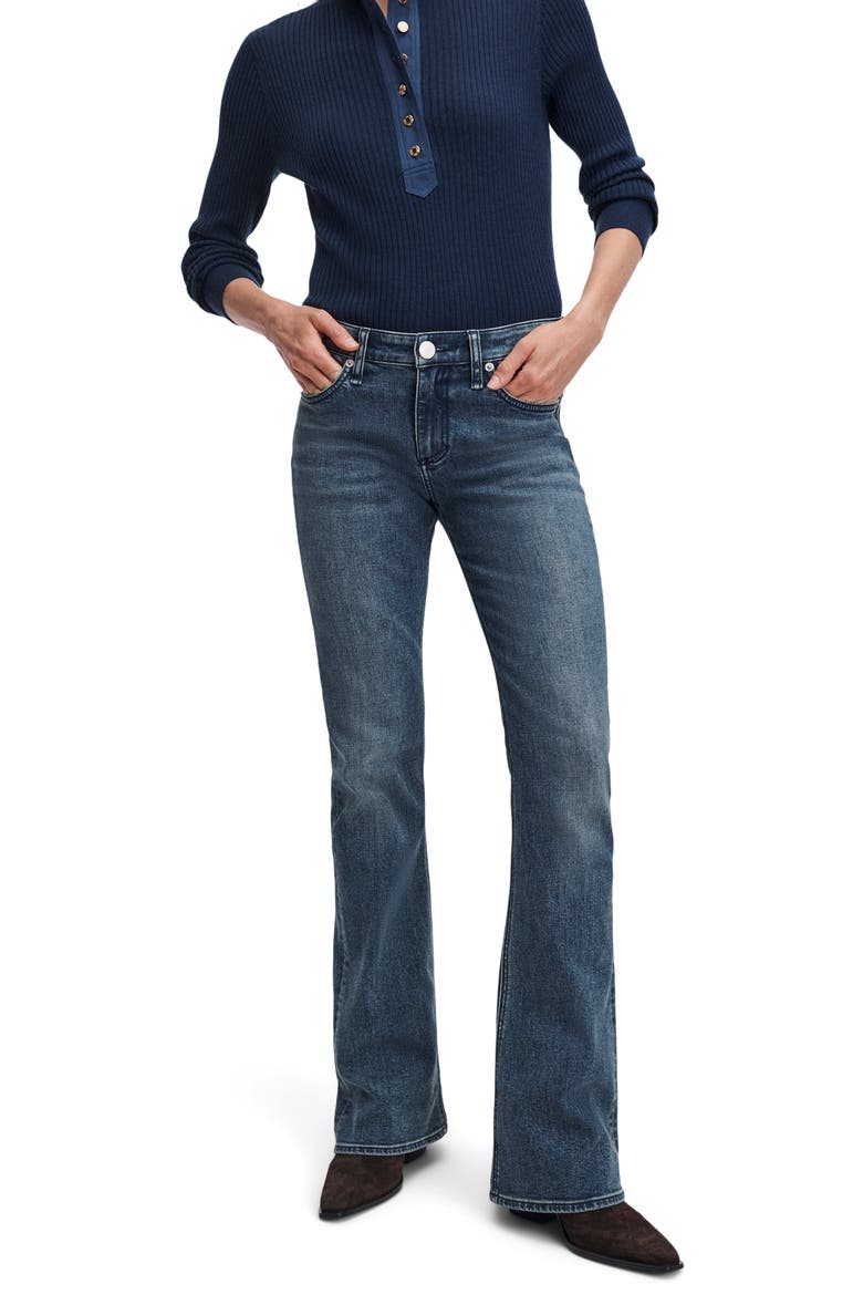 Kinsley Low Rise Bootcut Jeans, Alternate, color, SADIE