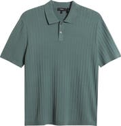 Theory Cable Knit in Light Bilen Polo