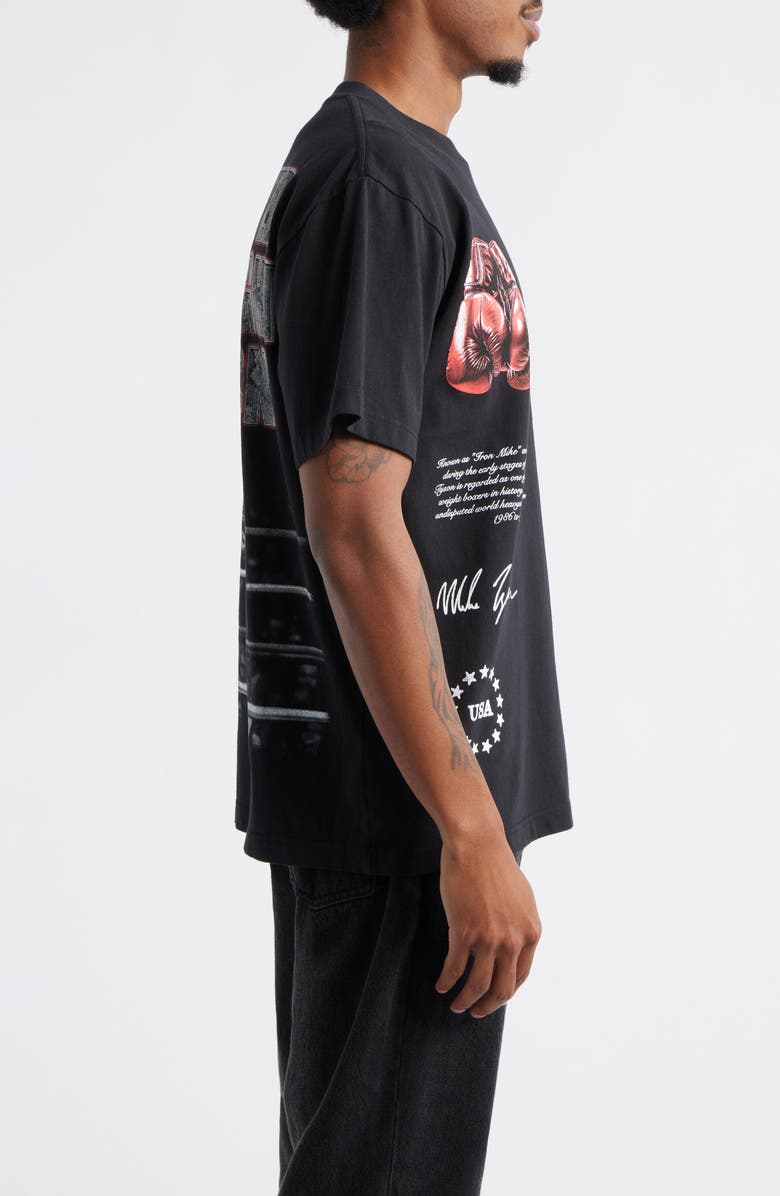 ID Supply Co Mike Tyson Famed Champ Graphic T-Shirt, Alternate, color, Black