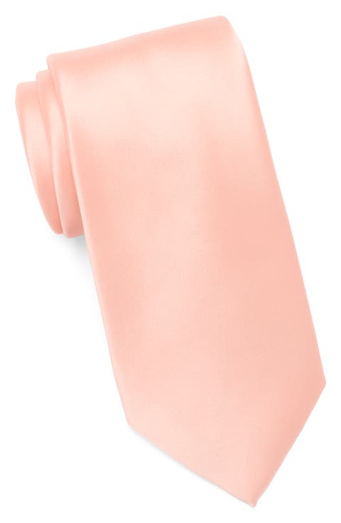 Solid Satin Tie