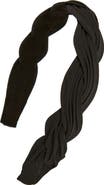 Tasha Braided Pleated Headband