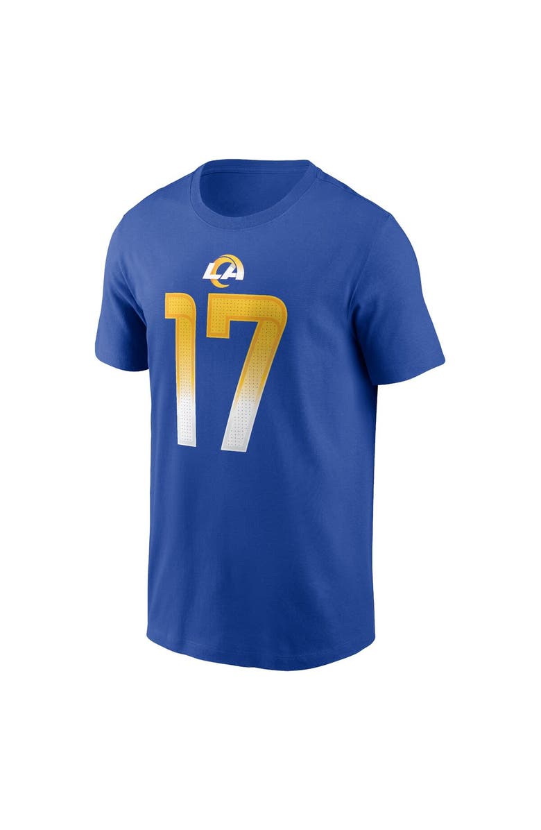 Nike Men's Nike Puka Nacua Royal Los Angeles Rams Player Name & Number T-Shirt, Alternate, color, Royal