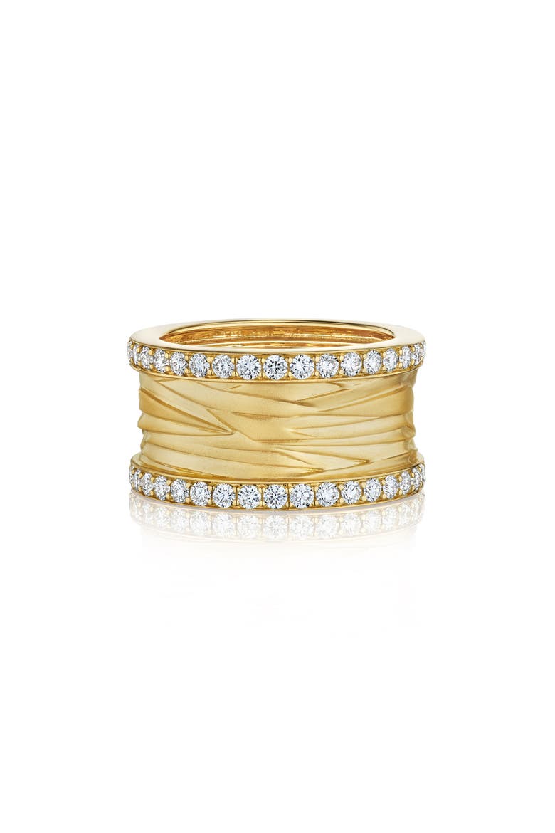 Amazonia 18K Gold Diamond Ring, Main, color, YELLOW GOLD