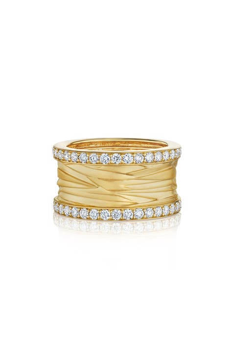 Amazonia 18K Gold Diamond Ring