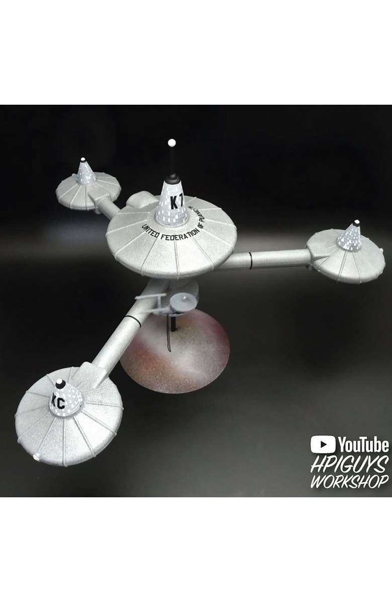 AMT Star Trek K7 Space Station 17600 Scale Model Kit, Alternate, color, Multicolored